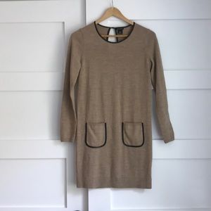 Wool sweater dress